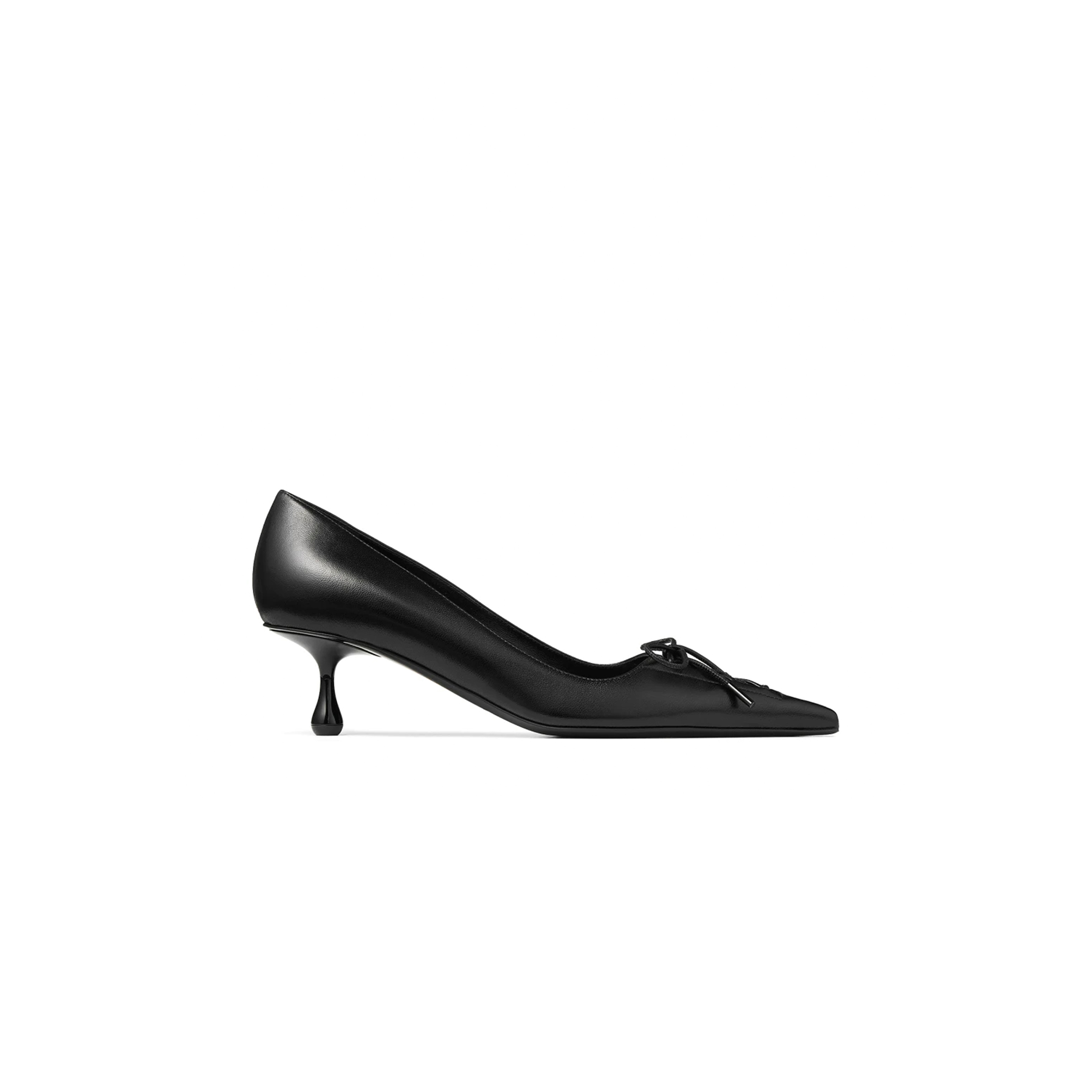 JIMMY CHOO SCARLETT 50 BLACK NAPPA LEATHER PUMPS SCARLETT50NAP JIMMY CHOO SCARLETT 50 BLACK NAPPA LEATHER PUMPS SCARLETT50NAP